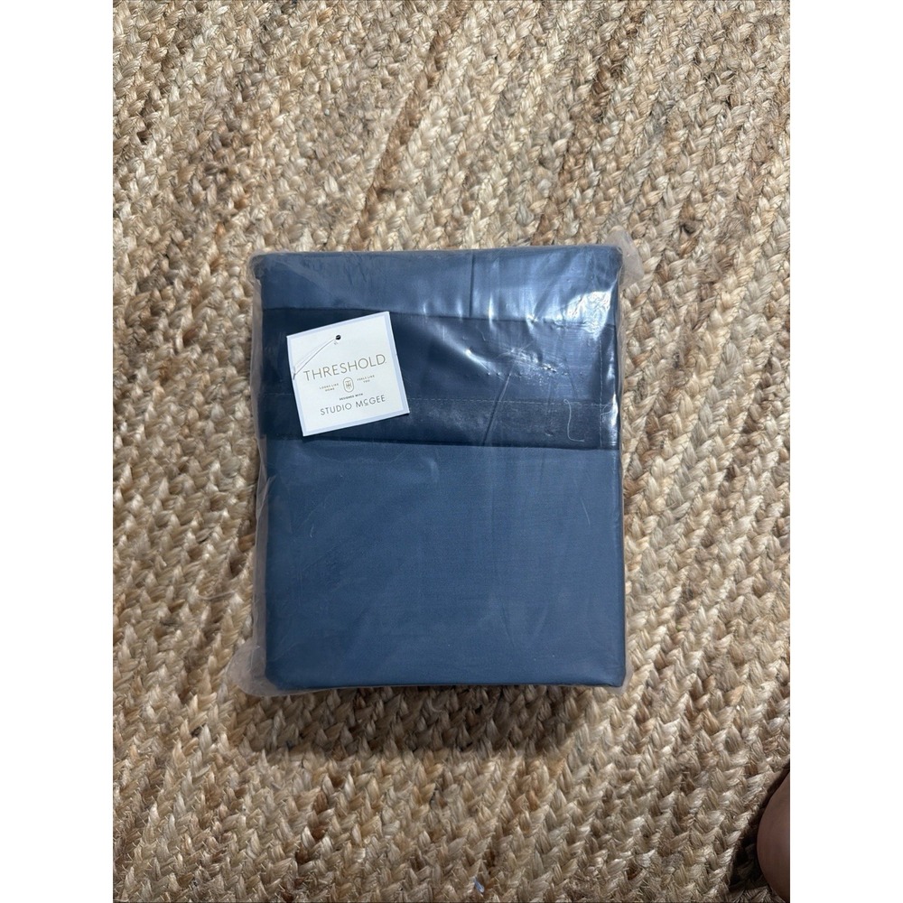 Threshold Twin XL  Performance Sheet Set (Blue) Flat sheet, Fitted, Pillowcase